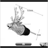 Barzubehör, Küche, Esszimmer, Haus, Garten, Drop-Lieferung 2021, 1 Stück, Jägermeister-Ausgießer, Zinklegierung, Hirsch, Elch, Löwe, Stierkopf, Weinstopfen, Getränkewerkzeug