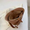 Einkaufstaschen 2 Set Vintage Damen Eimer Tasche Hohe Qualität Weiche Leahter Schulter Umhängetasche für Frauen Designer Marke Weibliche Handtaschen neue 220304