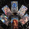 Tarot pré-Raphaelite Bright 78-Card Deck, que trará uma maior orientação para o seu jogo de cartões de divisão de vida oraclestoy S1M8J