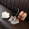 Barn sneakers hiphop skor pojke tjej tonåring atletisk utomhus tränare avslappnad komfort aktiv andningsbar löpskor EUR 22-31 baby flickor pojkar