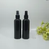 50 UNIDS 50 ML 60 ML 100 ML Botellas de Aerosol de Plástico Negro Hombres Pulverizador Vacío Perfume Masculino Loción Cosmética Containers10ML 20ML 30ML