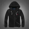 Brand Golf Hoodie Fleece Cardigan Hooded Jacket Men Polo Fashion Embroidery Stor storlek Winter Pure Color 23ess