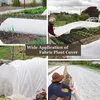 Altre forniture da giardino Panno antigelo Tessuto vegetale Giardinaggio Rete non tessuta per insetti Copertura resistente al gelo per piante
