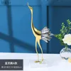 Ljus lyxig inredning Ny kinesisk stil Krankristall Heminredning Vardagsrum Porch TV Cabinet Modell 210414