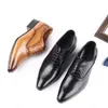 Wedding Dress Shoes Men Patent Leather Formal Shoes Man Business Suit Office Shoe 2021 Zapatos De Vestir Hombre