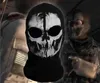 Szblaze Brand Cod Ghosts Print Cotton Stocking Balaclava Mask Skullies Beanies For Halloween War Game Cosplay CS Player Headgear 23689675