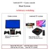 XS 5600 Console per videogiochi retrò Android TV BOX per console per videogiochi HDTV PS1/SFC/NEO/Arcade/GBA/N64 con lettori di gioco classici da 5600 pollici