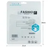 15 * 19cm Fashion Package Retail Box Verpakking Verpakking Beschermende OPP Bag Rits Lock Tassen voor Maskers