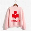 Plus Velvet Super Dalian Hoodie Women's Marant Spring and Autumn Loose Casual Pullover Hooded Sweater for Men