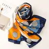 幾何学的丸いパッチワークコットンスカーフ高品質Foulard Bandana Long Lrage Shawls Wrpas冬の暖かいスカーフパシミナ