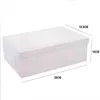 Shoe Box Transparent Drawer Case Plastic s Stackable Organizers Box Storage Rack 10pcs/set