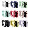 Capa colorida de silicone macio para Apple Watch iWatch Series 1 2 3 4 5 6 Capa TPU Full Protection Cases 42mm 38mm 40mm 44mm 45mm 41mm Acessórios de banda