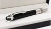 Crystal on top black and silver Circle Cove rollerball pen office M B pens with series number6496301