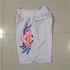 Short da pallacanestro da uomo Short Just Fan's Pink Black Black Red Sport Shorts Pants Pop Hip With Pocket Zipper Sweat280B