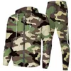 Vêtements de camouflage Printemps Automne 2022 Costume de pêche Coton Camping en plein air Randonnée Sport Ensemble Vêtements rayés Costumes de sport 211222