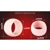 YUTONG 2 PCS Cock Ring Foreskin Korrekt penis erektion Sleeve Delay Ejaculation Cockring Nature Leksaker för män Intima varor butik