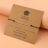 Länk, kedjeavläggande av examen önskar armband klass av 2021 seniorer perfekt liten present till mina studenter