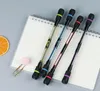 Creative Spinning Pen Flash Obrotowy Gier Gier Długopisy Student Prezent Zabawki Zwolnij Ciśnienie Wygodne antypoślizgowe długopis GC761