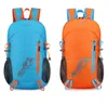 2021 homens mulheres esportes mochila dobra design protable bolsa de ombro caderno maquiagem toragem mochilas ao ar livre viagens caminhadas cacual mochila sacos 4 cores liso daypack