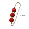 Fashion Big Beads Clothing Brooches for Women Pearl Lapel Pin Sweater Dress Brooch Pins Accessories