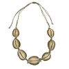 cowrie shell choker