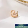 Многослойные серьги Серьги Crystal Crystal Clip Clip для женщин, ухаживающие без отверстий Серьги Поддельные серьги Один ухо Клип Kolczyki Заводские Цена Цена Экспертное Осознание