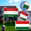 Dekoracja imprezowa Węgierowa flag ogrodowa restauracja i rodzina do domu na świeżym powietrzu 90x150cm Przyjdź na szybką dostawę piłki nożnej