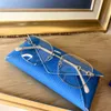 Super sung s125 optiska glasögon för män kvinnor retro stil Anti-blue ljus lins tallrik fyrkantig ram med låda