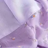 Floral Sexy Bodycon Party Dress Sommar Se genom Lantern Sleeve Hiloday Mini Backless Pleated Chiffon ES 210515