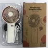 Protable Mini Fans Multifunctionele USB-oplaadbare verstelbare 3 Snelheid Handheld Zomer Air Cooler Cooling Kids Toys