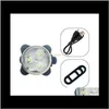 Luci per bici Ricaricabile Usb Led Spia luminosa per bicicletta Impermeabile per ciclismo all'aperto H7Jp Qahxv 084Gg