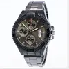OROFIO DI LUSSO Mężczyzna Zegarek Sportowy Kwarcowy Ruch Chronograph Zegarek Montre De Luxe Wysokiej Jakości Stalowa Obudowa Metal Luksusowe Wristwatches dla człowieka