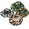 Outdoor Camping Boonie Military Camouflage Hunting Travel Wide Eaves Bucket Style Fisherman Hiking Hats Sports Summer Sun Cap