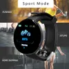 D18 Bluetooth Smart Watch Masculino e Feminino Pressão Arterial Smartwatch Sport Tracker Pedômetro 116 Plus Relógios Inteligentes Para Android IOS A2