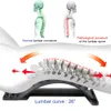 Back Massager Stretch Equipment Body Massager Fitness Lumbar Health Care Tools Massage Relaxation Spine Pain ReliefRabin301z