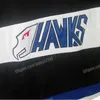 Nikivip Nave dagli Stati Uniti Adam Banks # 9 Mighty Ducks Hockey Jersey Hawks Team Movie Maglie cucite nere da uomo di alta qualità