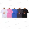 2023 Hommes Nouveaux Designers Tee Coton Summer Street Skateboard Hommes T-shirt Hommes Femmes Manches courtes T-shirts occasionnels Couples Imprimer T-shirts