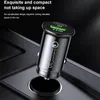 Автомобильное зарядное устройство qc3.0 TYPE-C быстрая зарядка PD Double USB Charge for iPhone Samsung Xiaomi Fast Car Charging Телефонные зарядные устройства адаптер