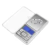 Mini Elektronische Pocket Schalen 200g 300G 500G 0.01G Sieraden Diamond Scale Balance Scale LCD-display met retailpakket