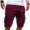 Jaguar New 2021 Summer Men's Cotton Fashion Casual Shorts Jogging Fitness Shorts Men's Drawstring Elastic Waist Beach Breeches X0705