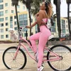Berühmte Tiktok Scrunch Booty Leggings Fitnessbekleidung Workout Frauen Yoga Hosen Outfit