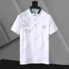 Summer Mens Polo Shirt Fashion Design Lapel Bortable T-shirt Tryckt bokstäver Casual Top 5 Styles