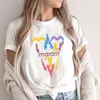 Designer francese 2024 Marant Femme T-shirt di alta qualità Luxurywomen cotone Harajuku tintura ricamo T Shirt O-Collo donne magliette causali moda allentata Tee Tshirt 579