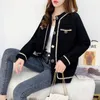 Women's Wool Women's & Blends Autumn Women Coat Long Sleeve Breasted Single Korean Soft Fashion Button Jacket White Black Winter Casual