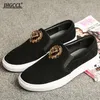 Nuovi uomini Casual tigre dorata scarpe da uomo nere mocassini maschili Grandi cantieri scarpe di marca di lusso accessori di bellezza Scarpe sportive P11