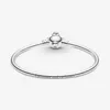 Pandoras Bracelet Designer for Women Luxury Origing Quality Charm Bracelets Jewelry SilverBangle Versatile Trend