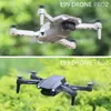 E99 Pro2 4K Drone HD Camera WiFi Remote Control Portable Drones Quadrocopter UAV Gesture Photo Video 2.4G Foldable FPV Headless Mode