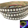 Strisce 5V LED Strip RGB 50CM 1M 2M 3M 4M 5M 30/60/144 LED Pixel indirizzabile intelligente Nero Bianco PCB WS2812 IC 17KeyLED StripsLED