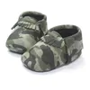 Camo Baby Boy Schuhe Neugeborene Erste Wanderer Blaue Babys Mokassins Kinder Sportschuh Säuglingsstiefel Kinder Socke Fransen 0 1 2 Jahre 210413