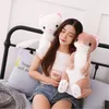 Милые сидячие ласки peluche, плюшевые игрушки pluszaki, кукла-хорек, милые детские утешительные куклы, мягкая игрушка для детской комнаты, украшение дома 50 см 2428998073